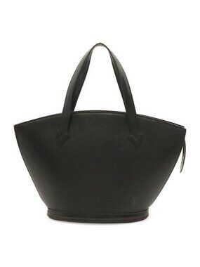Louis Vuitton Epi Saint Jacques Tote Bag Leather Noir Black